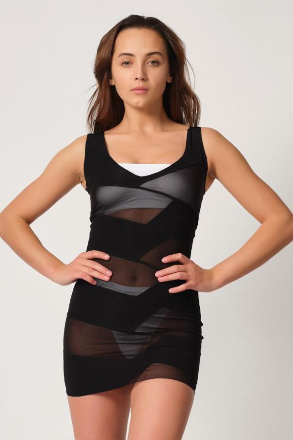 Siyah Mı Emay 2934 Toparlayıcı Elbise Lazer Korse - Image 1