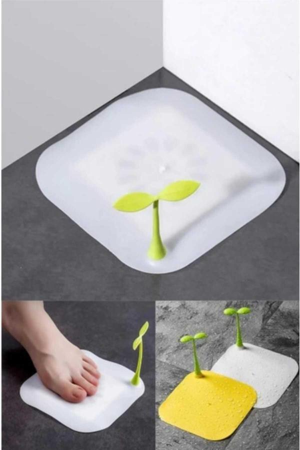 Tafce 1 Adet Banyo,Mutfak, Lavabo Gider Kapatıcı Kapak Koku Önleyici Silikon Mat Kapak - Image 1