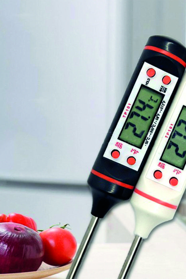 Tafce Dijital Gıda Termometresi Sıvı Gıda Et Su Süt Yiyecek Sıcaklık Ölçer Mutfak Gıda Termometresi Ölçüm - Image 1