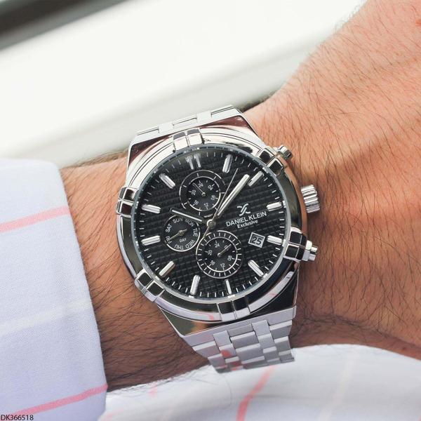 Daniel Klein DK366518 Çelik Kordonlu Erkek Kol Saati - Image 1