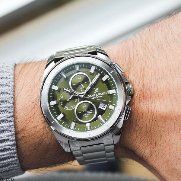 Daniel Klein DK437782 Çelik Kordonlu Erkek Kol Saati - Image 1