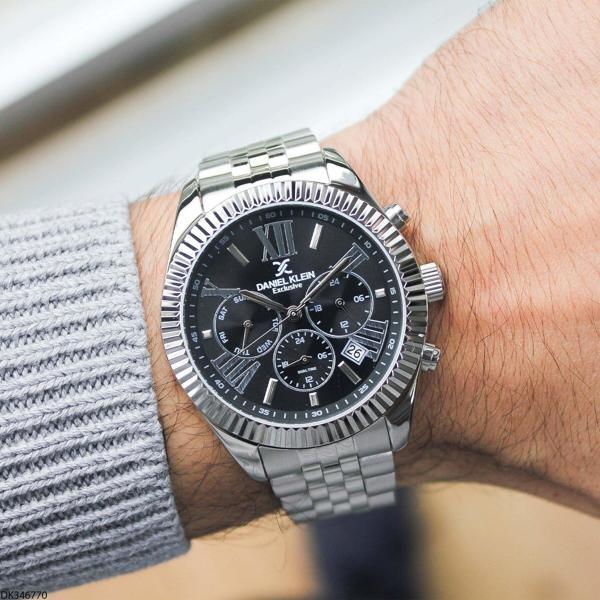 Daniel Klein DK346770 Çelik Kordonlu Erkek Kol Saati - Image 1