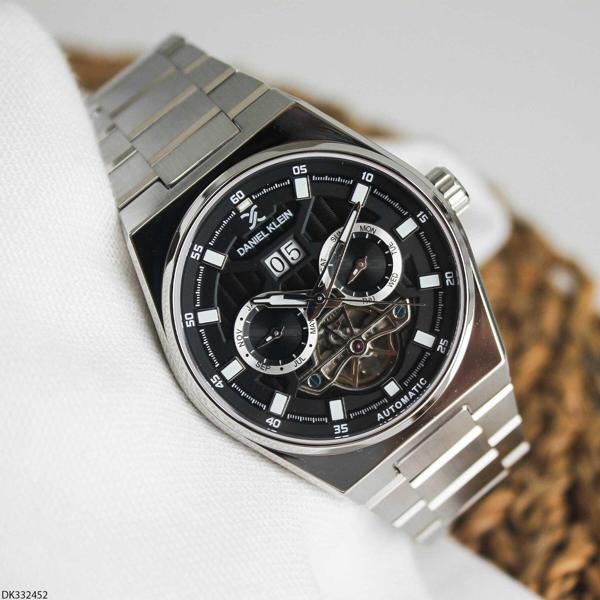 Daniel Klein DK332452 Çelik Kordonlu Otomatik Erkek Kol Saati - Image 1