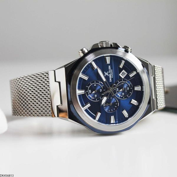 Daniel Klein DK456813 Çelik Hasır Kordonlu Erkek Kol Saati - Image 1