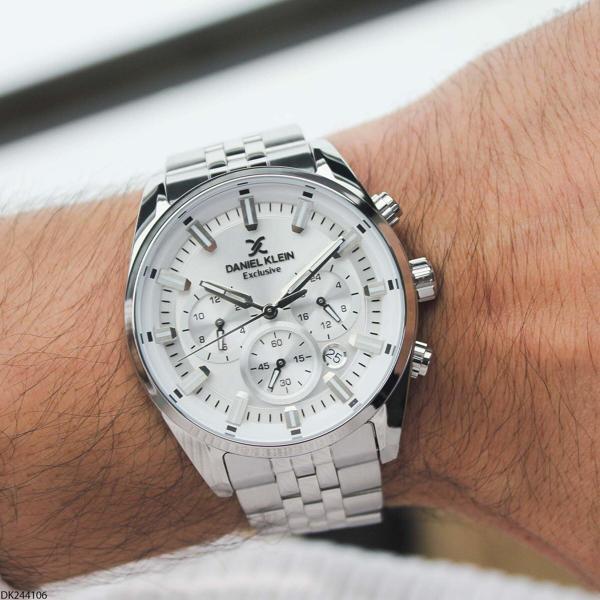 Daniel Klein DK244106 Çelik Kordonlu Erkek Kol Saati - Image 1