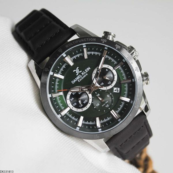 Daniel Klein DK331813 Deri Kordonlu Erkek Kol Saati - Image 1