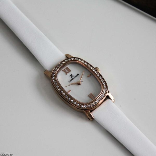 Daniel Klein DK327359 Deri Kordonlu Kadın Kol Saati - Image 1