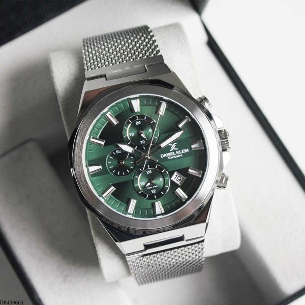 Daniel Klein DK439663 Çelik Hasır Kordonlu Erkek Kol Saati - Image 1