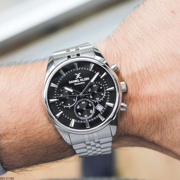 Daniel Klein DK131789 Çelik Kordonlu Erkek Kol Saati - Image 1