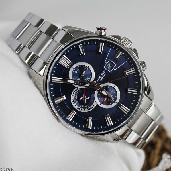 Daniel Klein DK337648 Çelik Kordonlu Erkek Kol Saati - Image 1