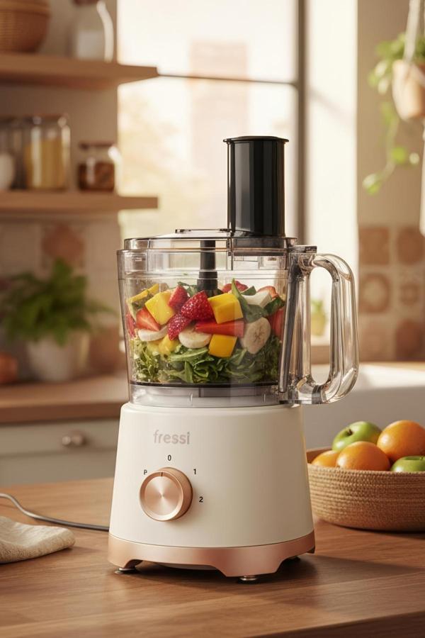 Fressi Power Blender Seti Mutfak Robotu Salata Doğrayıcı 2,5L 1200W Fr-Pbl02 Armonia - Image 1