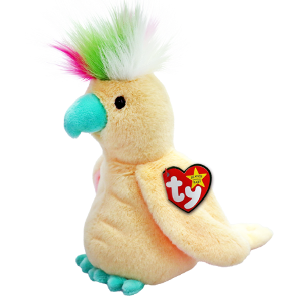 TY41346 POMPOM - COCKATOO CREAM -MGA - Image 1