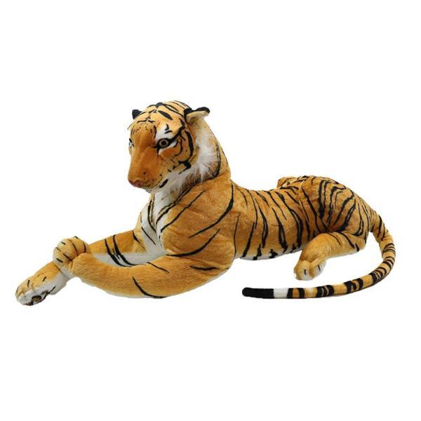 90 cm Uzanan Kaplan Peluş - Image 1