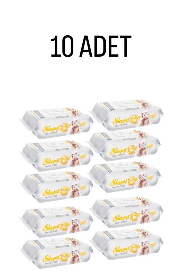 Sleepy Sensitive Islak Havlu 10x90 Lı 10 Paket 900 Yaprak - Image 1