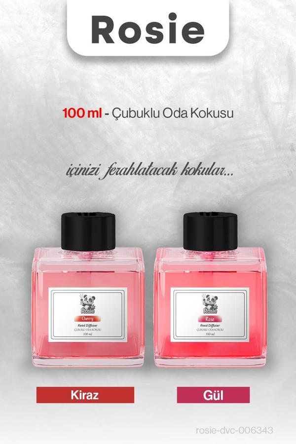 ROSIE Kiraz ve Gül Çubuklu Oda Kokusu 100 ml - Image 1