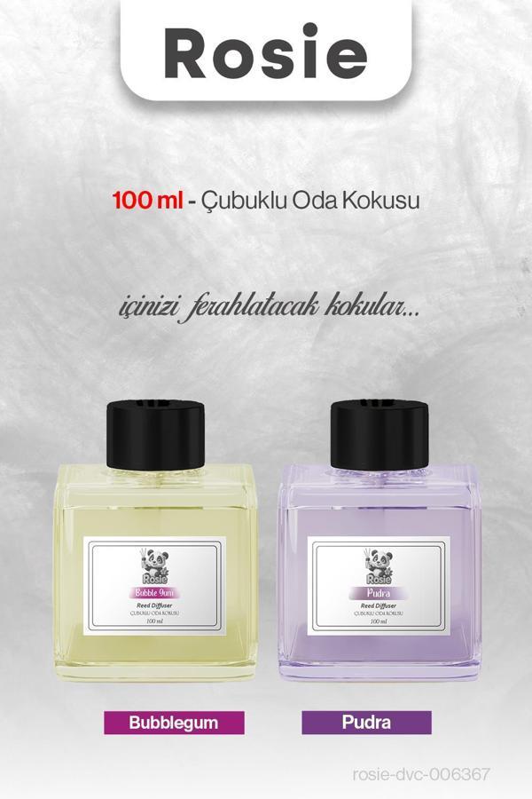 Bubblegum ve Pudra ROSIE Çubuklu Oda Kokusu 100 ml - Image 1
