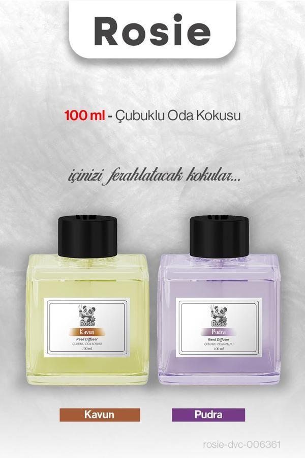 Kavun ve Pudra ROSIE Çubuklu Oda Kokusu 100 ml - Image 1