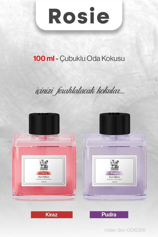 Kiraz ve Pudra ROSIE Çubuklu Oda Kokusu 100 ml - Image 1
