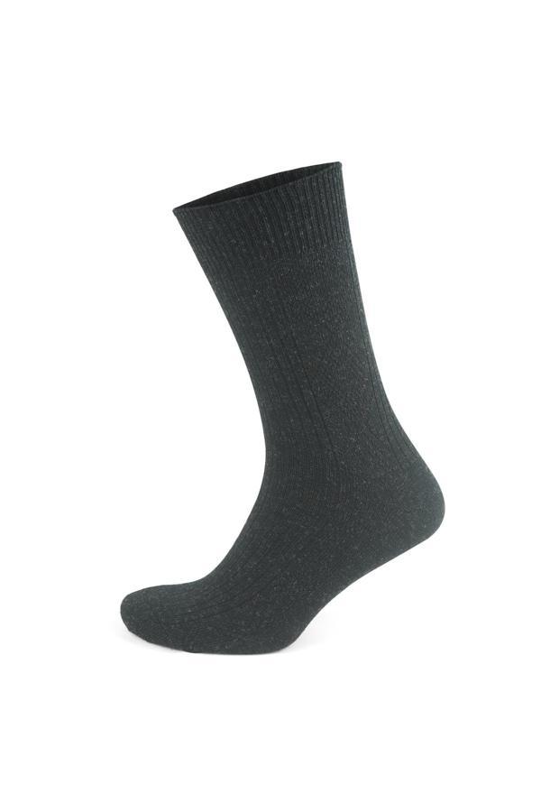 Kral Socks 4'Lü Thermal Etkili İnce Örgülü Kışlık Çorap Lambswool Yünlü. - Image 1
