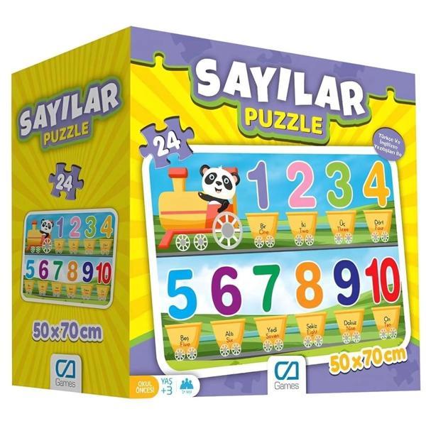 BFS Ca Games Sayılar Puzzle 24 Parça 5134 - Image 1