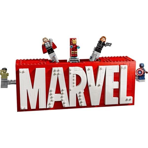 BFS    MARVEL Logosu ve Minifigürleri 76313 - Image 1