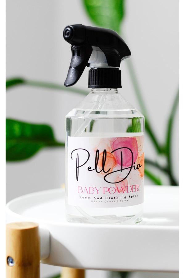 Pelldio Home Premium Baby Powder Çamaşır Spreyi 500Ml - Image 1