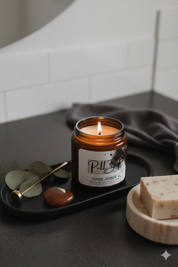 Pelldio Home Kokulu, Dekoratif Mum 100G - Image 1