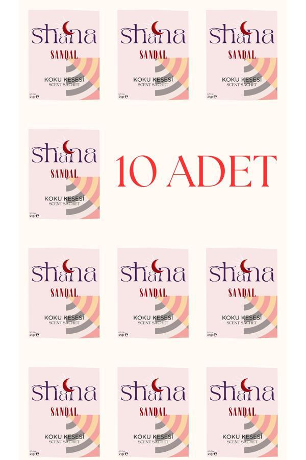 Pelldio Home 10'Lu Sandal Dolap Ayakkabılık Ve Çekmece Parfümlü Kese Kokusu Oda Koku Kesesi - Image 1