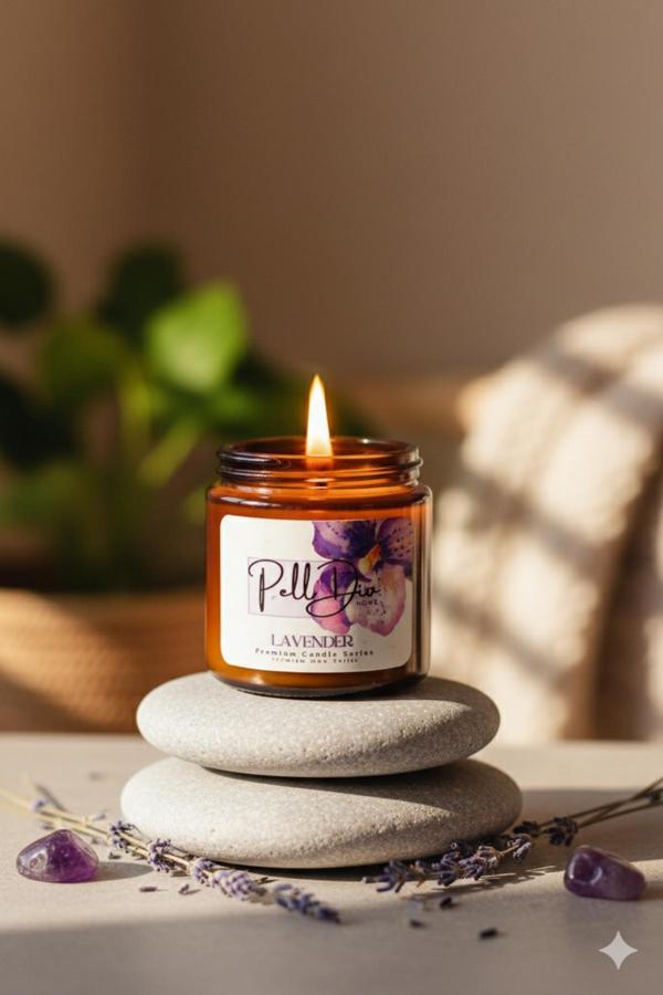 Pelldio Home Kokulu, Dekoratif Mum 100G - Image 1