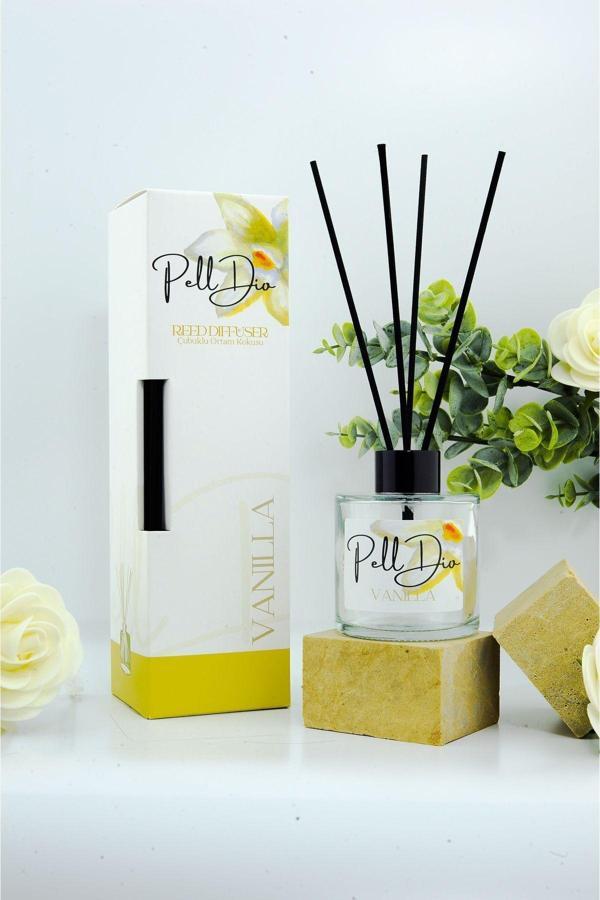 Pelldio Home Vanilya Çubuklu Oda Kokusu - Kokulu Çubuk 120Ml - Image 1