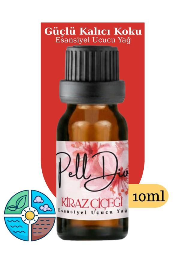 Pelldio Home Kiraz Çiçeği Esansiyel Uçucu Yağ, Buhurdanlık Yağı, Difüzör Esansı, Oda Kokusu 10Ml - Image 1