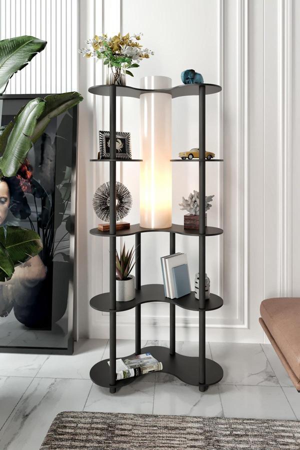 MARİPOSA LAMBADER KİTAPLIK SİYAH - Image 1