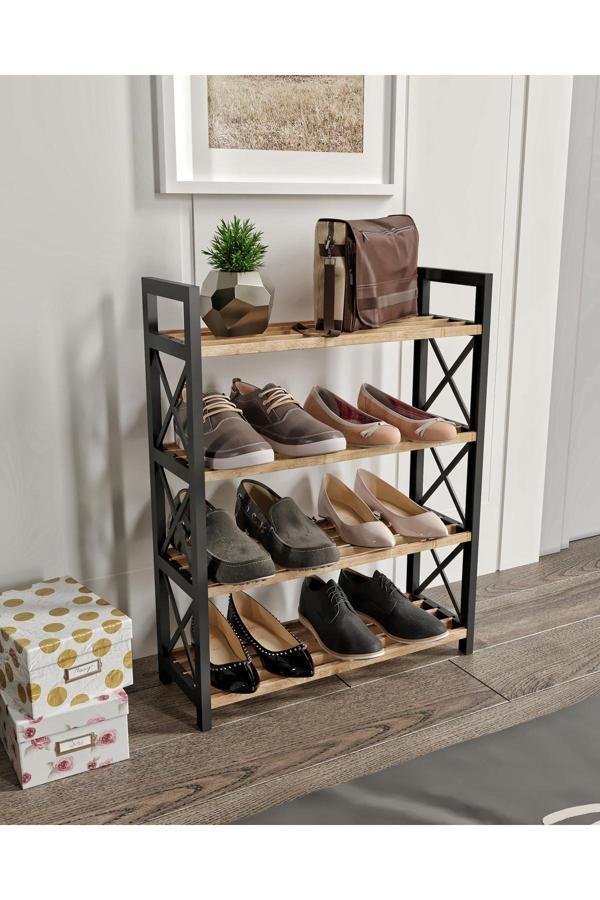 DEKORATİF 4 KATLI AYAKKABILIK - Image 1