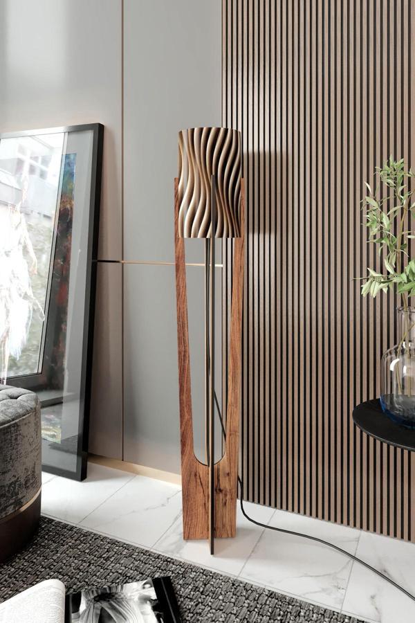 MİNİMALİST LAMBADER MADRAN CEVİZ - Image 1