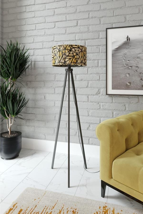 Tripod Üç Ayaklı Lambader Dekoratif Aydınlatma Tripod Lambader - Image 1