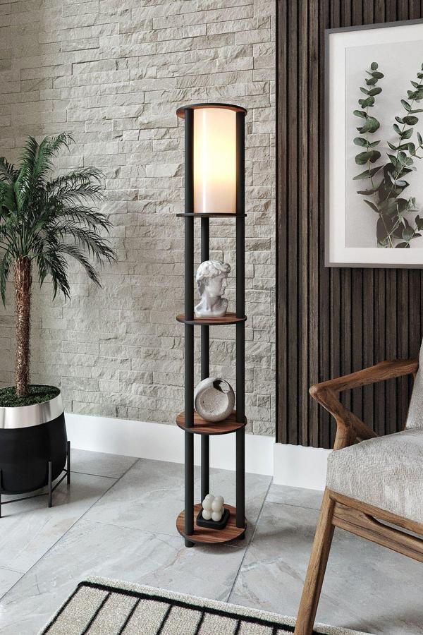 YENİ BAROK RAFLI LAMBADER MADRAN CEVİZ - Image 1