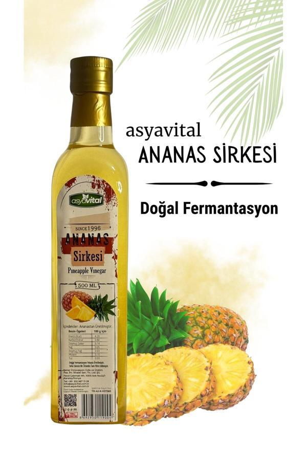 Asyavital Ananas Sirkesi 500 Ml. - Image 1
