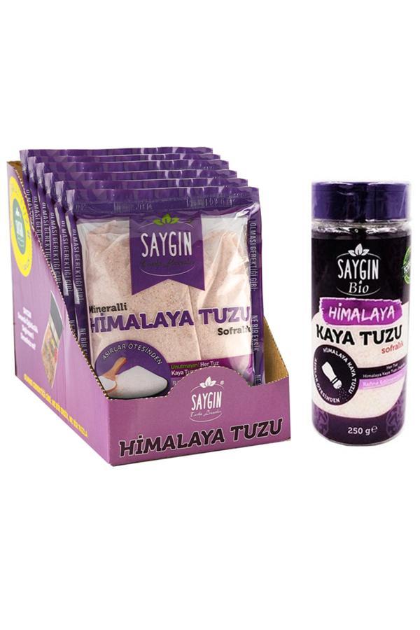 Saygın Himalaya Tuzu 500 Gr. Sofralık 6'Lı Paket 250 Gr. Tuzluk - Image 1