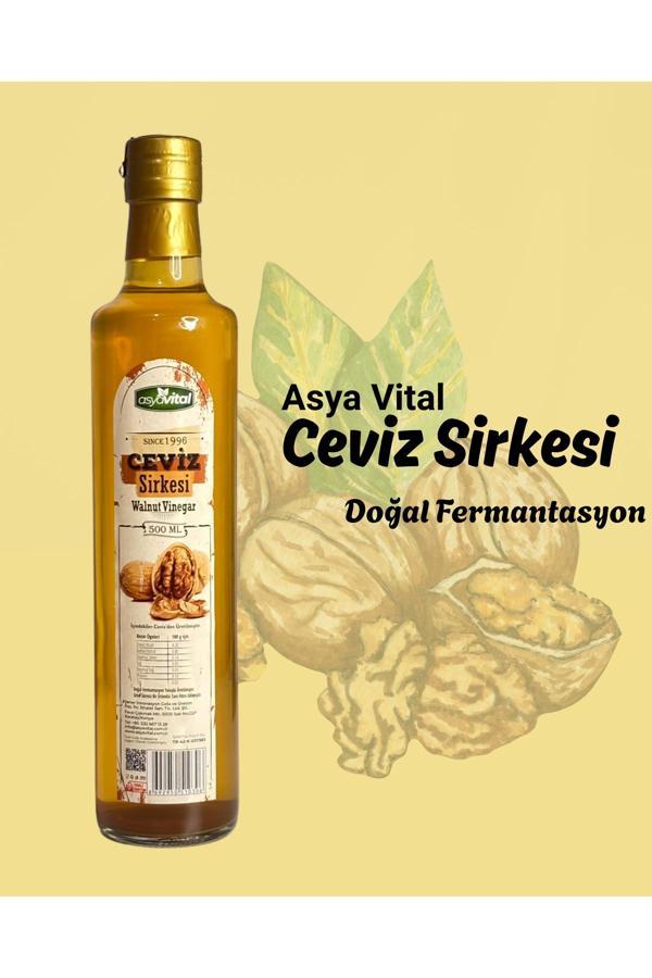 Asyavital Ceviz Sirkesi 500 Ml - Image 1
