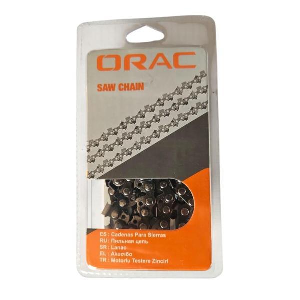 Kesik Zincir ORAC 3.25" 1.3 mm 38 Diş Köşeli | Motorlu Testere Uyumlu Profesyonel Zincir - Image 1