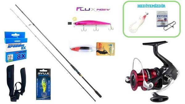 Ryuji Terminator 270 cm 4–35 gr & Shimano Sienna 4000 FG Spin Seti - Image 1