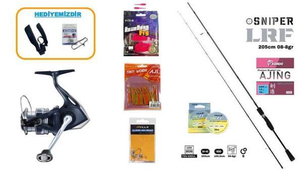 Fujin Sniper 205 cm 0.8–8 gr & Shimano Catana 1000 FE LRF Seti - Image 1