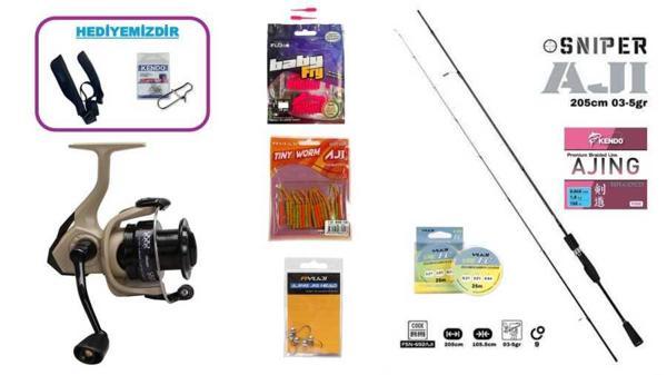 Fujin Sniper Aji 205 cm 0.3–5 gr & Okuma Outrax 1000SGA LRF Seti - Image 1