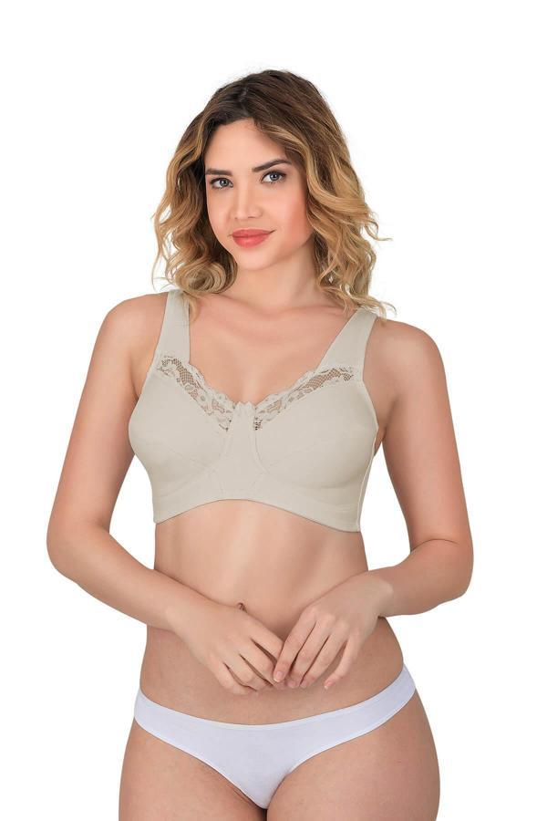 Ten Mı Emay 181 B Dantelli Toparlayıcı Cotton Sütyen - Image 1