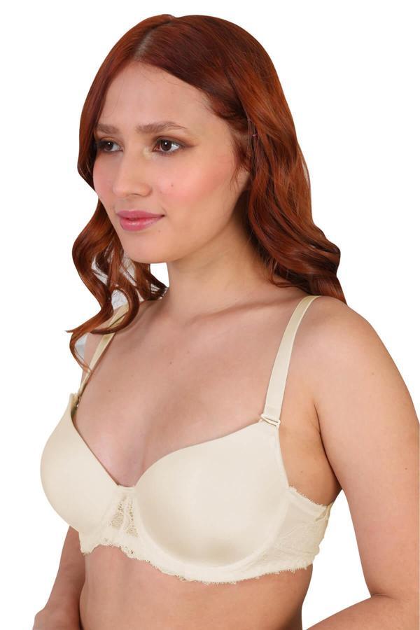 Ekru Mı 189d Pedli Dantelli Balenli Sütyen - Image 1