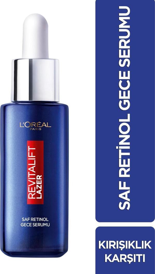 L'Oréal Paris Revitalift Lazer Saf Retinol Gece Serumu 30 ml - Image 1