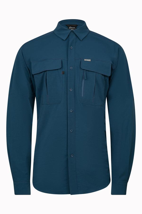 2AS Gibson Erkek Gömlek Lacivert - Image 1