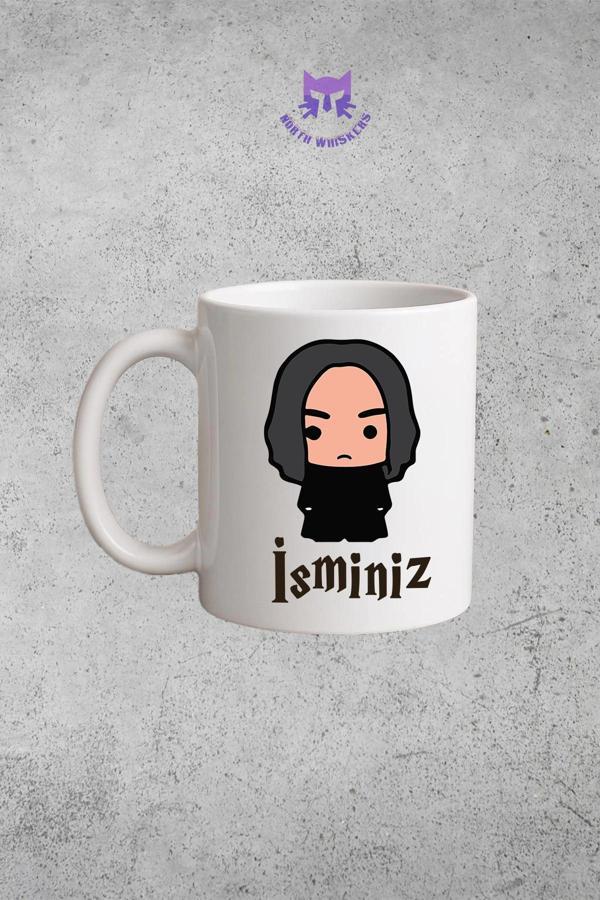 North Whiskers Snape Kişiye Özel Kupa Bardak Çift Taraflı Baskılı - Image 1