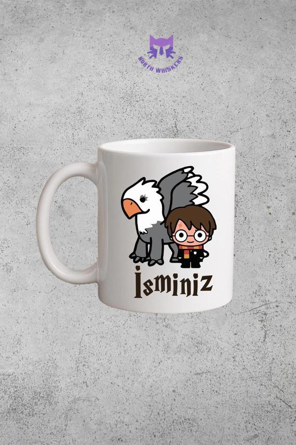 North Whiskers Harry Potter Ve Şahgaga Kişiye Özel Kupa Bardak - Image 1