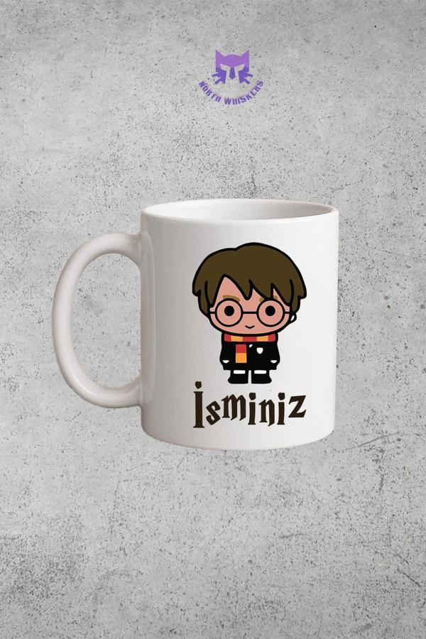 North Whiskers Harry Potter Kişiselleştirilebilir Çift Taraflı Baskılı Kupa Bardak - Image 1